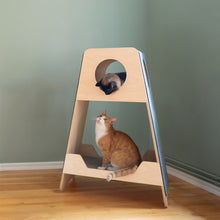 Afbeelding in Gallery-weergave laden, Mikaste Miks Tower met twee katten
